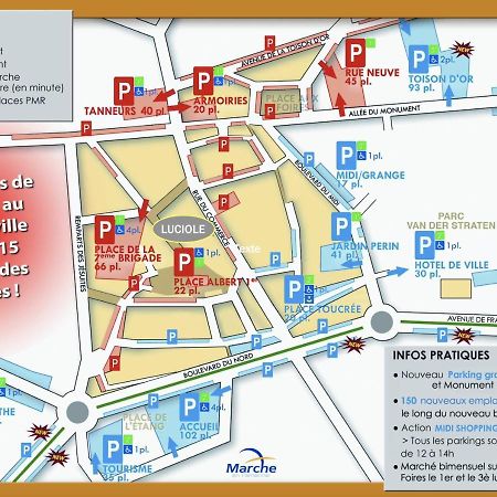 La Luciole Gite Urbain A Marche En Famenne ภายนอก รูปภาพ